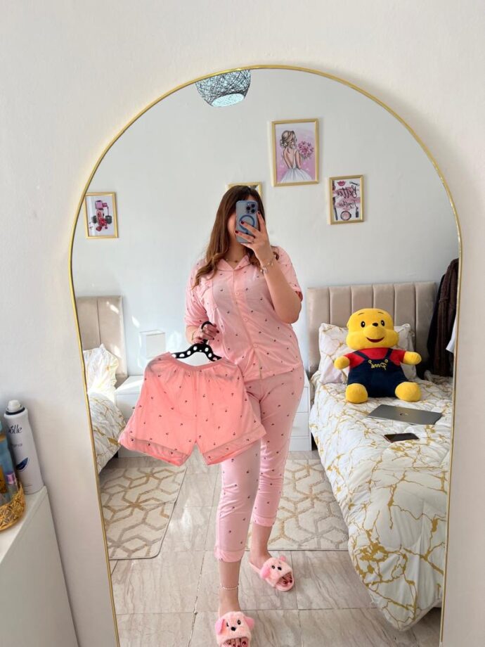PYJAMA 3 PC CHEMISE