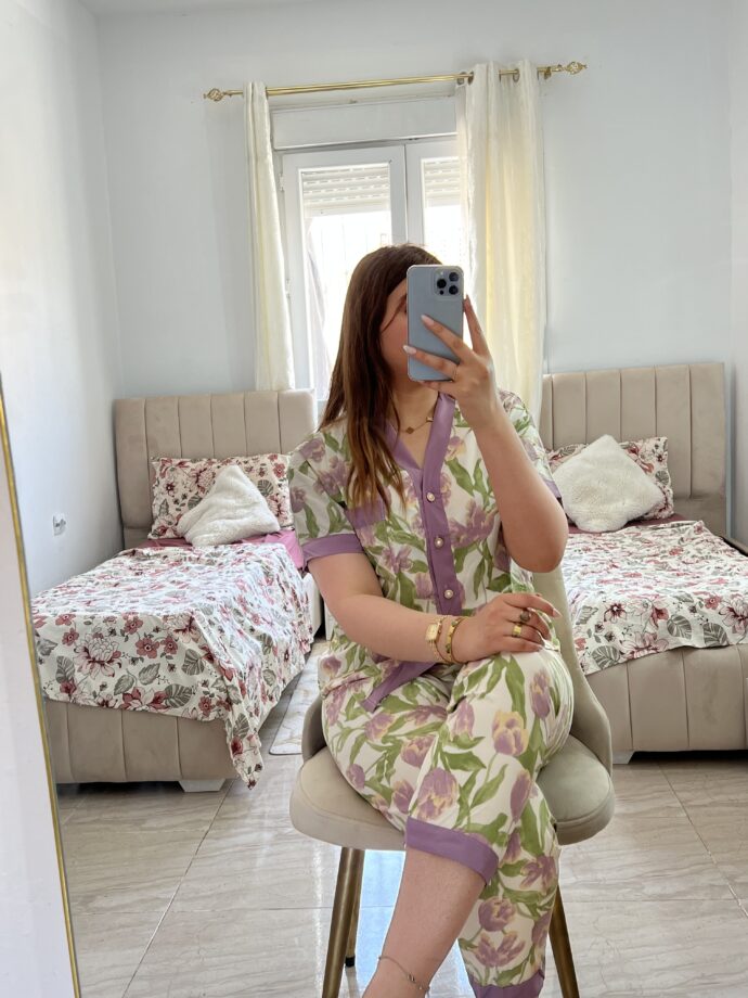 PYJAMA 3PC FLEUR